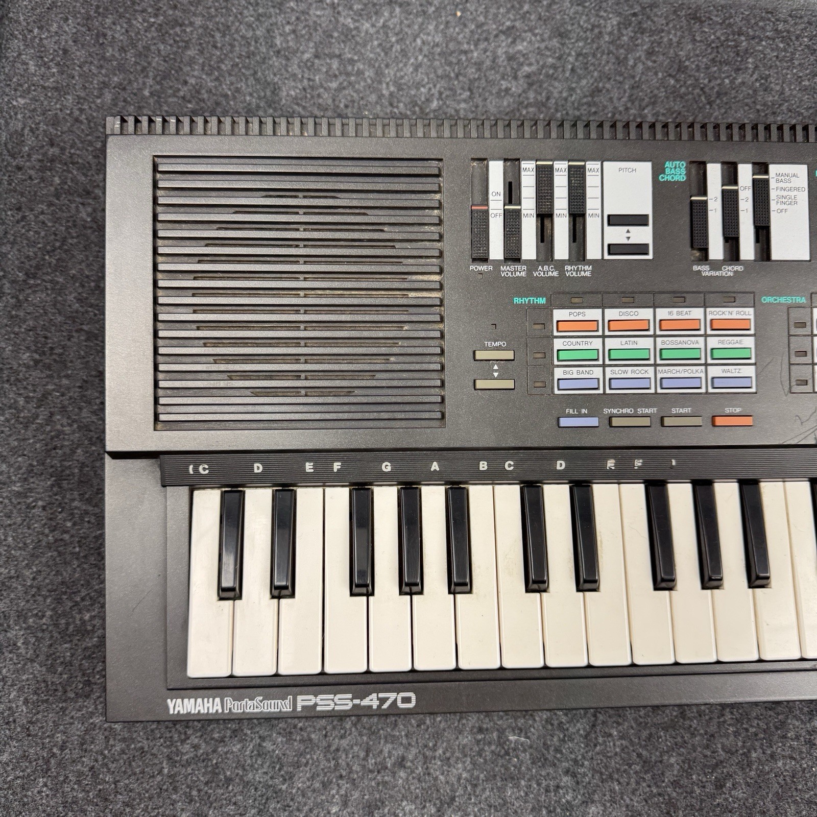 Yamaha Portasound PSS-470 Electric Keyboard Used Free Shipping