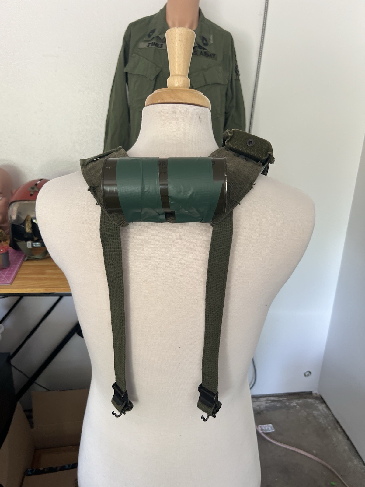 Vietnam War Era US Serum Albumin Can LRRP SEAL SOG MIKE FORCE First Aid Medic