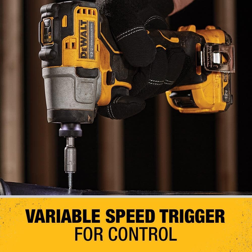 DEWALT 12V MAX XR Brushless Impact Drill Kit