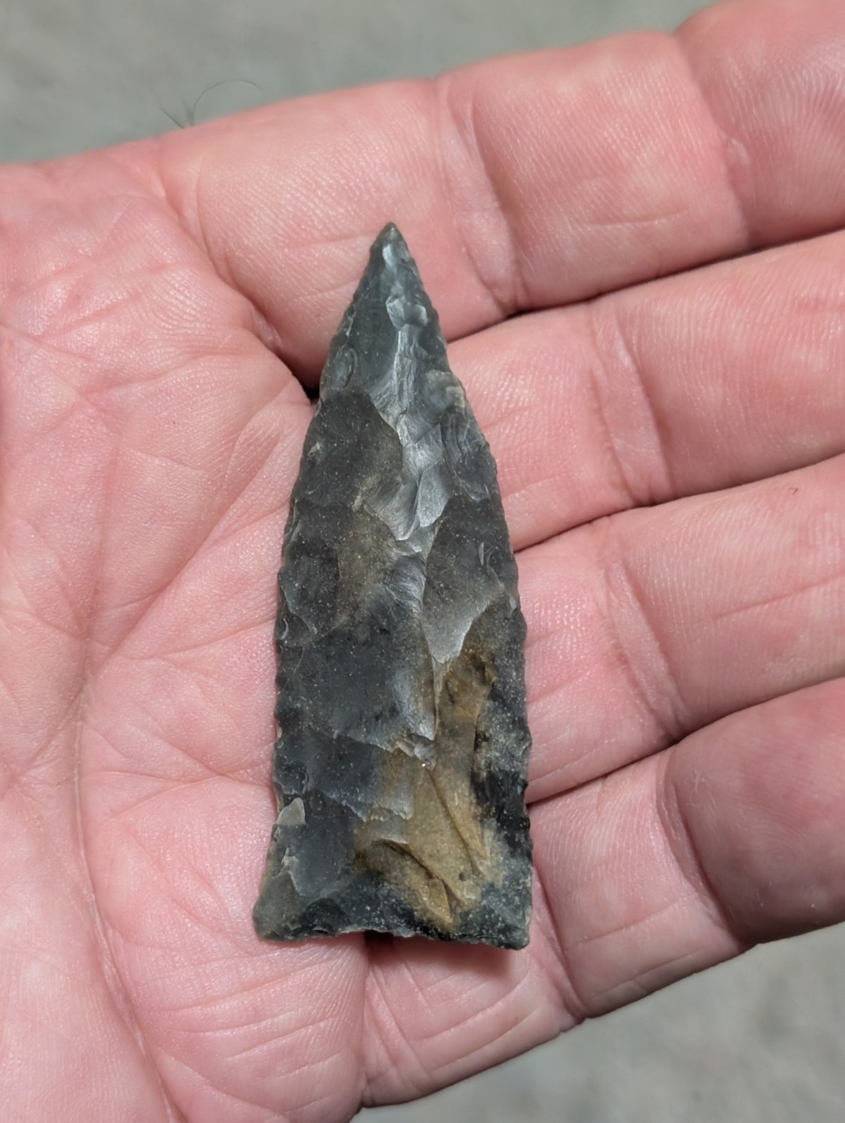Gorgeous Copena, 2 7/16", N Ctrl Alabama, Bangor Chert, Authentic Arrowhead