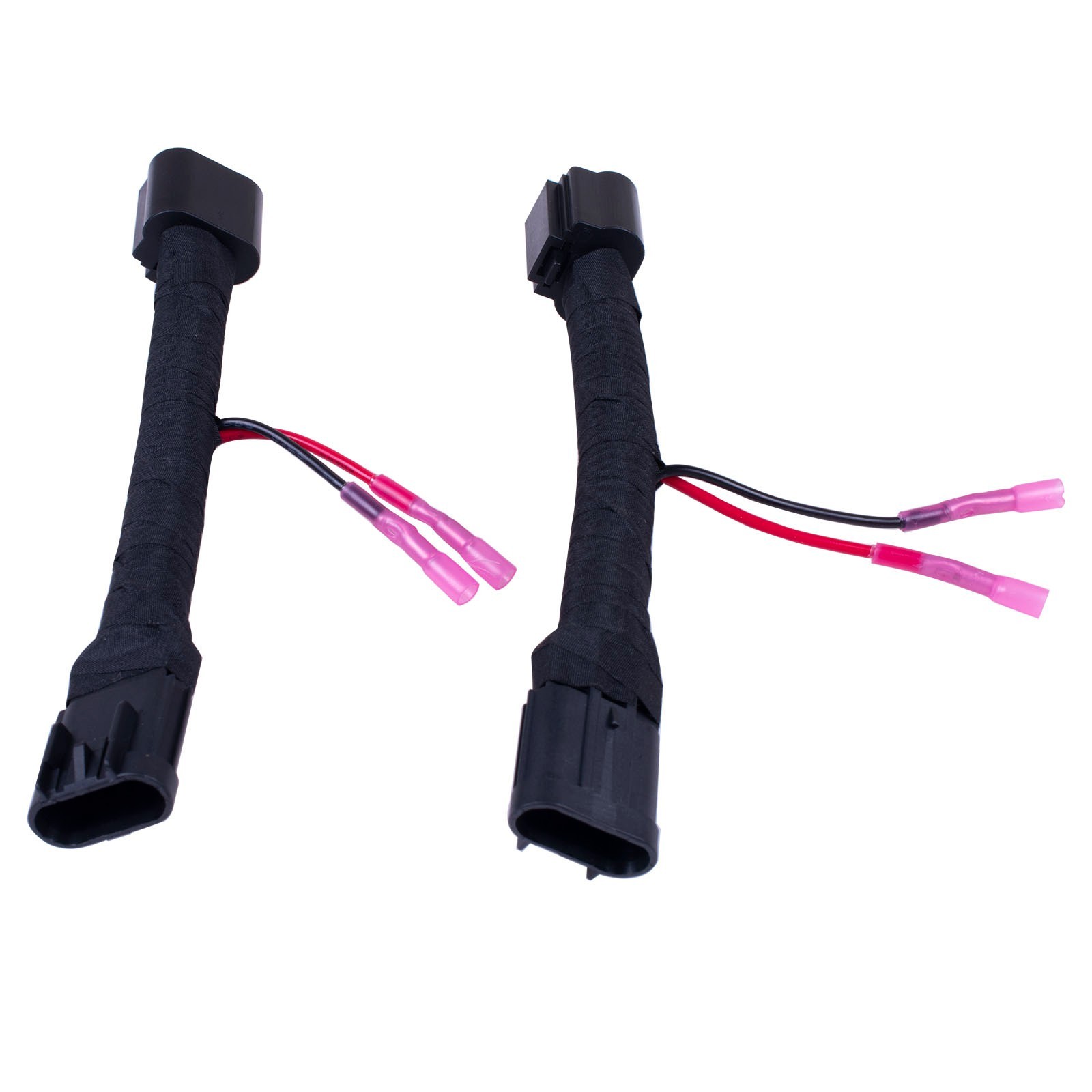 2PCS NEW Headlight Conversion Adapter Harness For Chevrolet Camaro 2010-2013