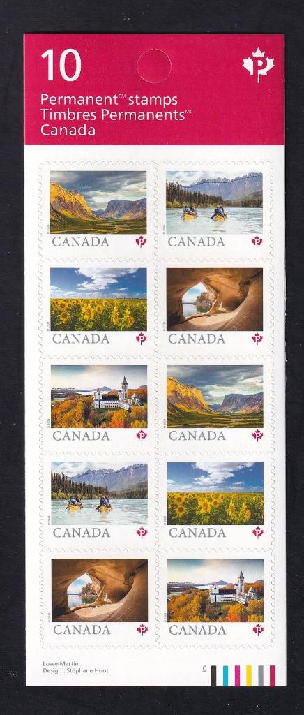 Canada 2024 From Far and Wide, booklet of 10 'P' stamps