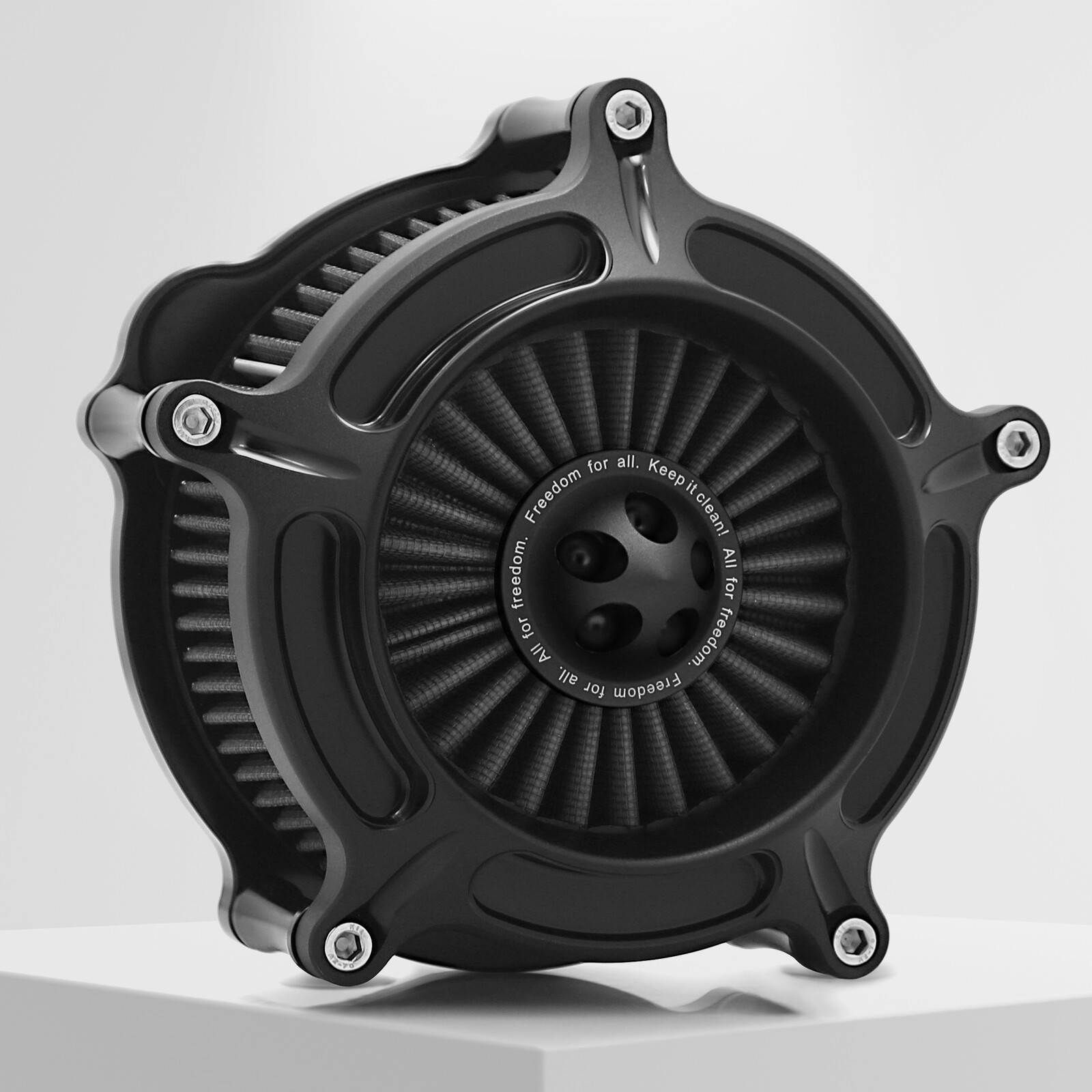 Turbine Air Cleaner intake filter For Harley Sportster 1200 883 FortyEight 91-23