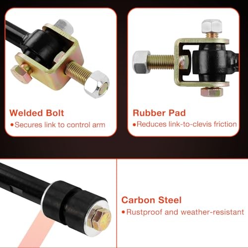 Sway Bar End Links (4-6") Compatible with 1999-2019 Chevy Silverado & GMC 4"-6"