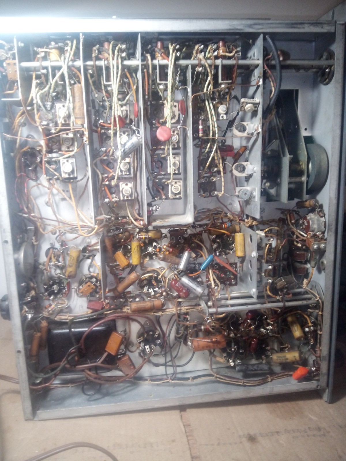 Hallicrafters SX-42 Receiver For Restoration Check Out All 22 Pics