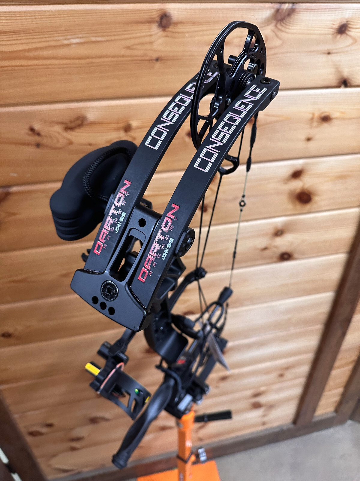 New Darton Consequence 2 RH 70# Black w/Black Limbs Ready Hunt Package Bear