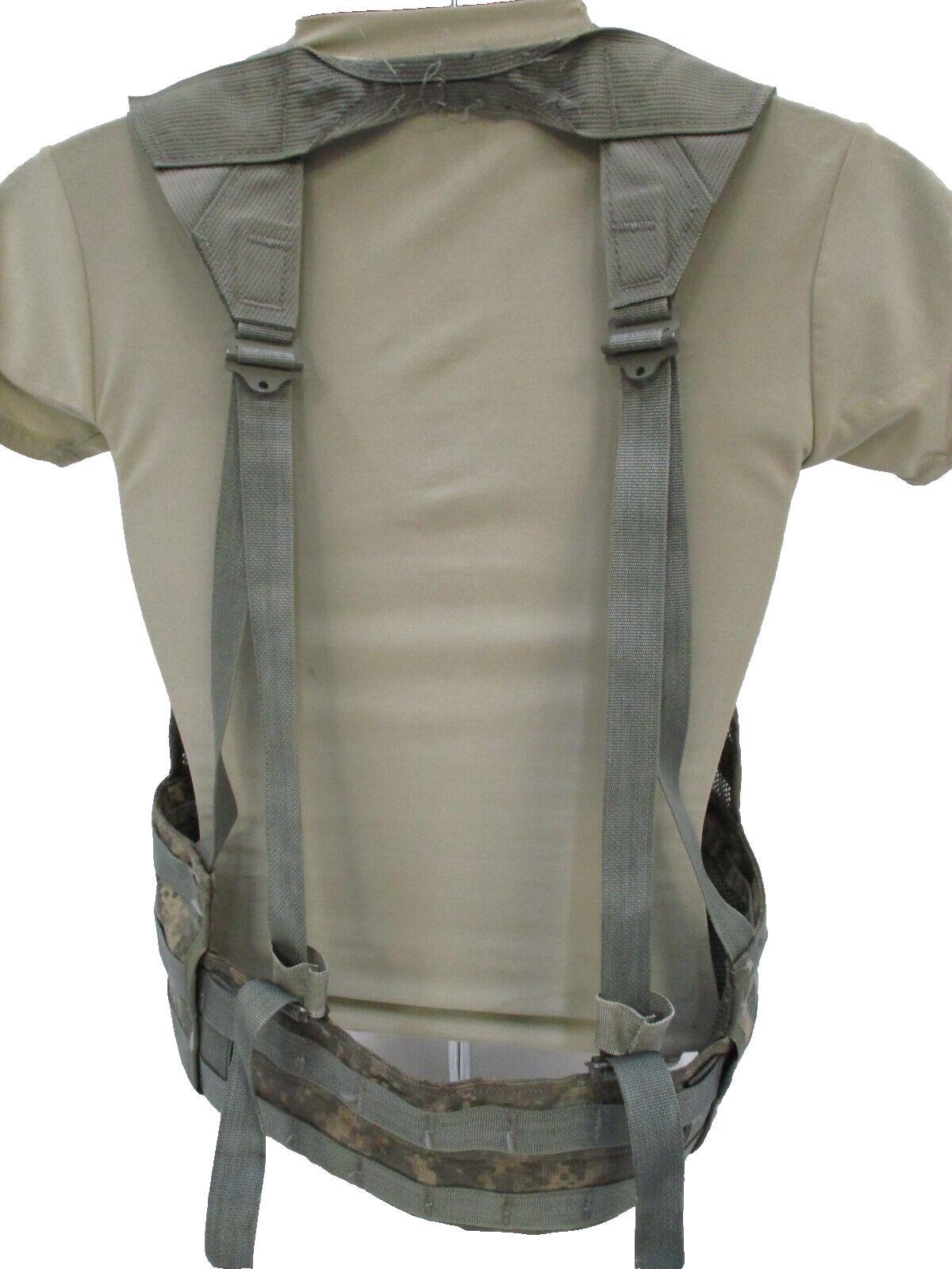 US ARMY MOLLE VEST FLC FIGHTING LOAD CARRIER BEARING EQUIPMENT DIGITAL TACTICAL