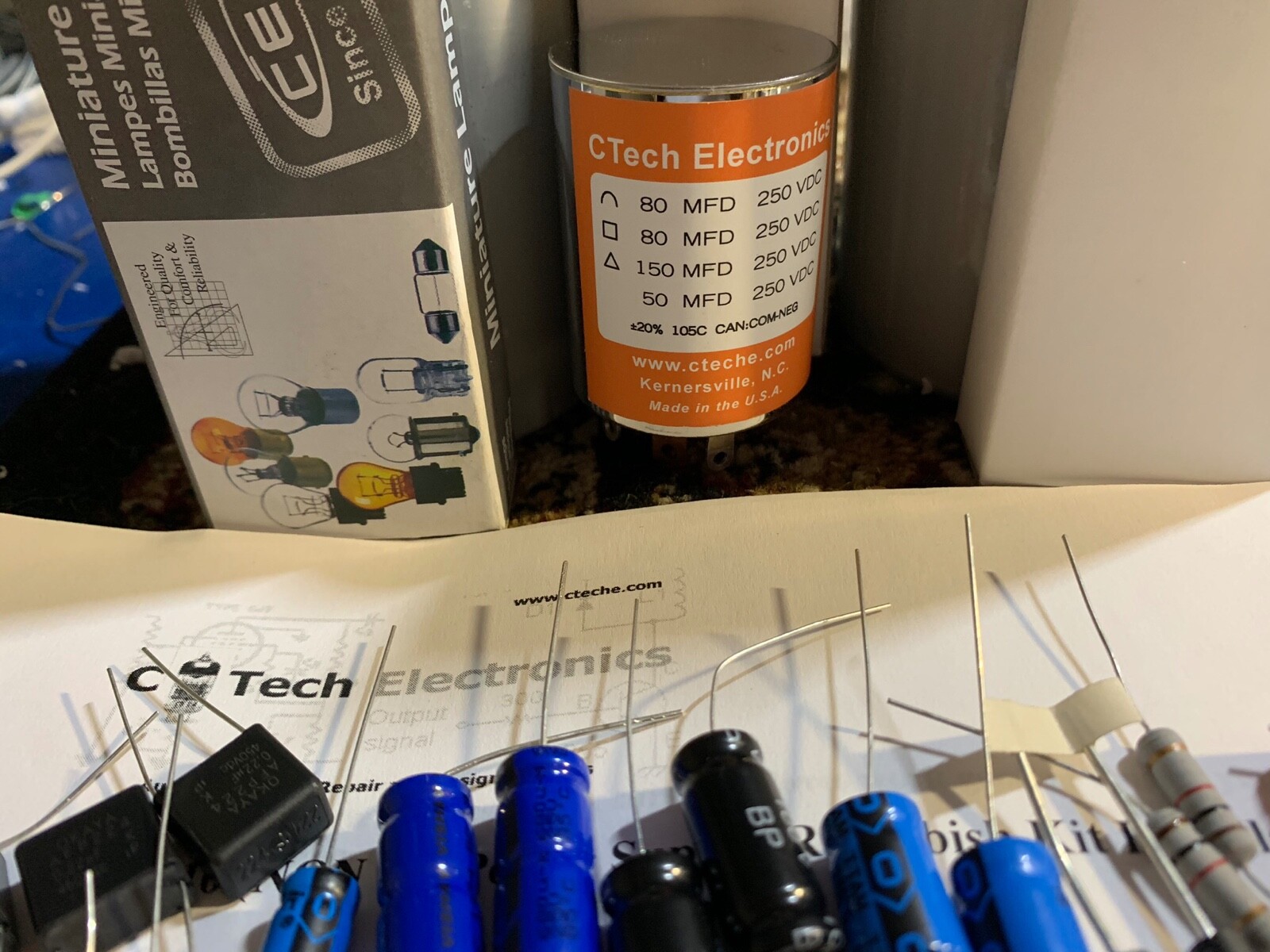 Deluxe Restoration Kit McIntosh MC2100 MC-2100 Amplifier