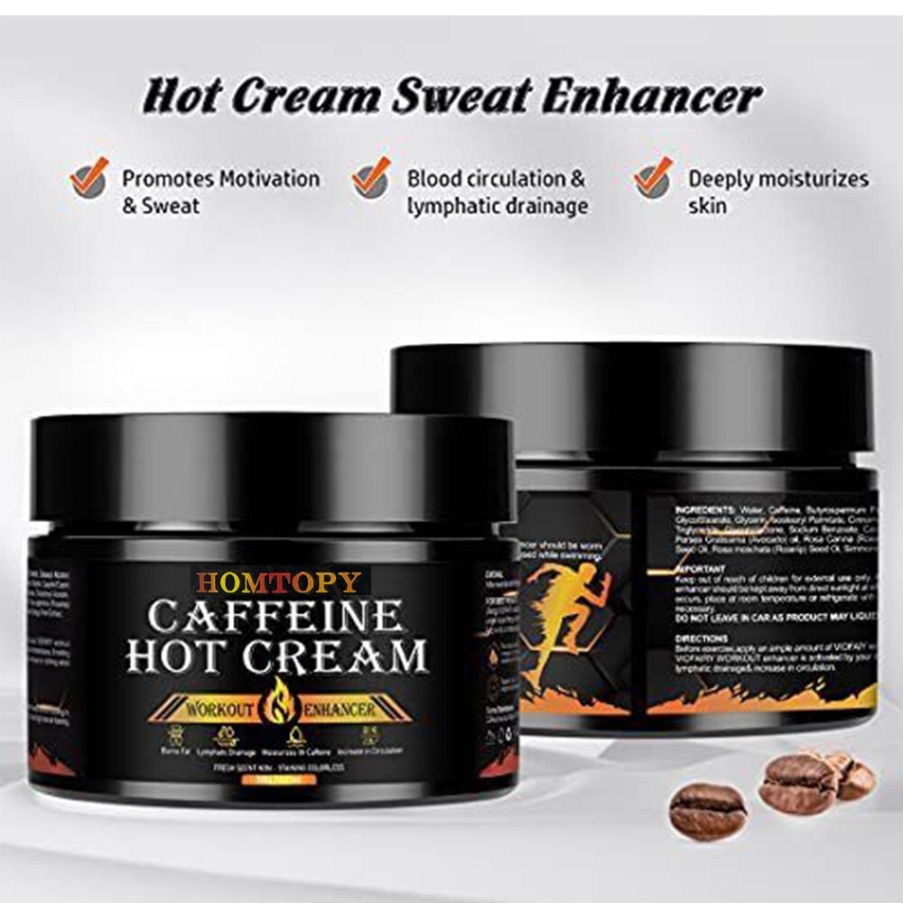 Anti Cellulite Hot Cream Fat Burn caffeine Body Slimming Gel Moisturizer 100ml