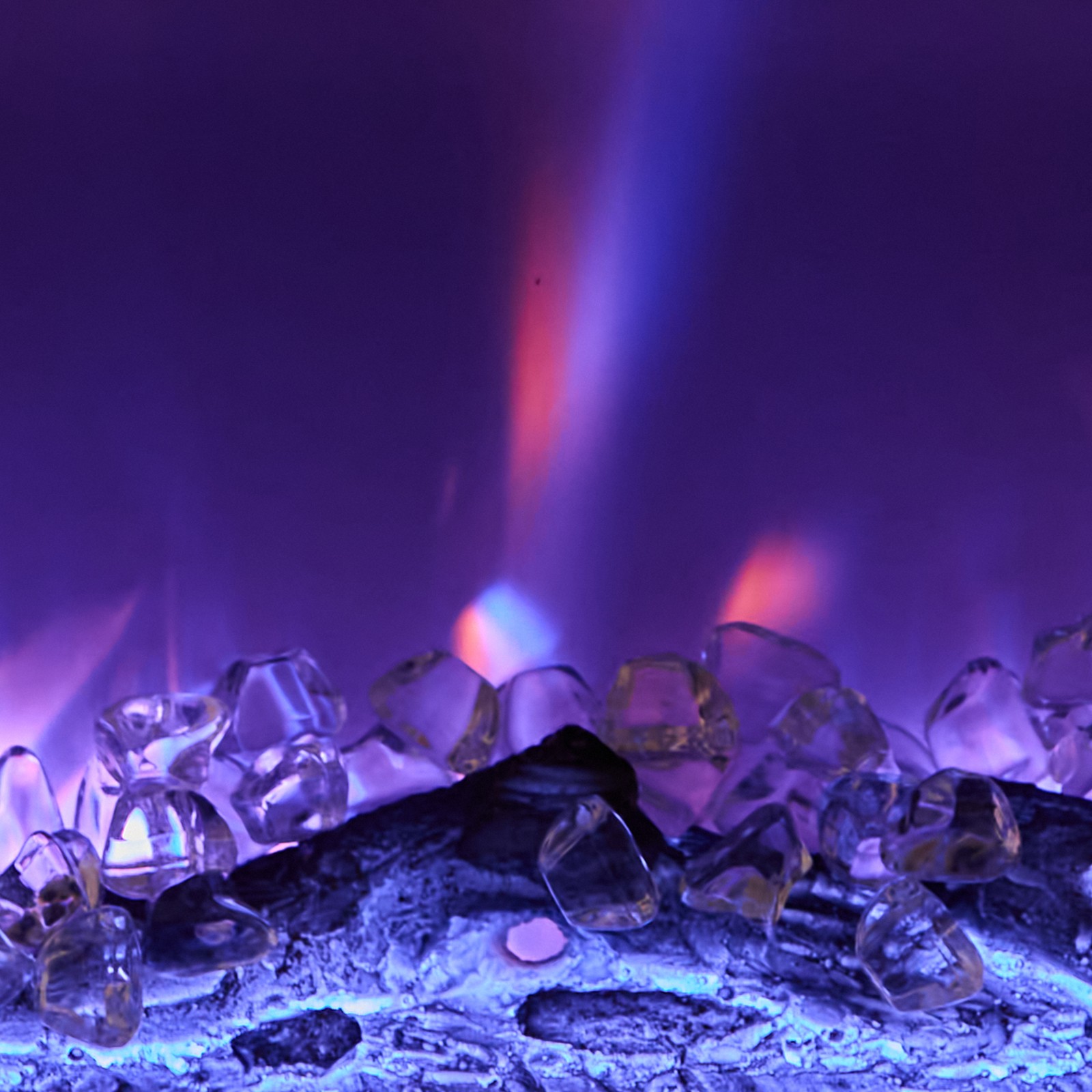 VEVOR 72 inch Electric Fireplace Wall Mounted Recessed with Remote Control 1500W