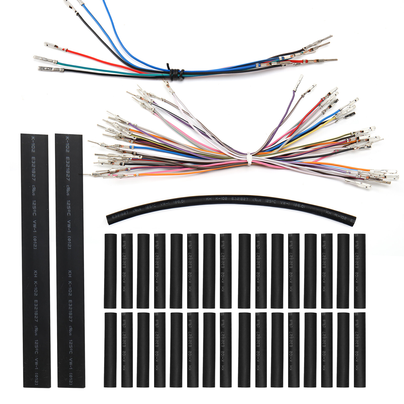 Harley Touring 14" 16" Handlebar Electronic Extension Wire Cable Harness Kit