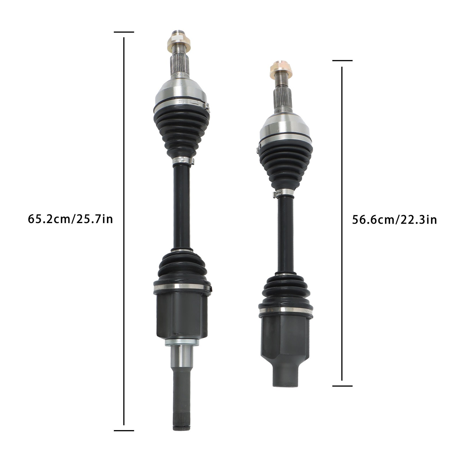 LABLT CV Axle Shaft Front Left & Right Set For Chevy Equinox 2010-2017 2.4L L4