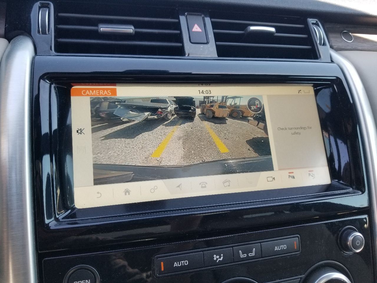 19 2019 LAND ROVER DISCOVERY INFORMATION 10.00" DISPLAY SCREEN GX6319C299AE