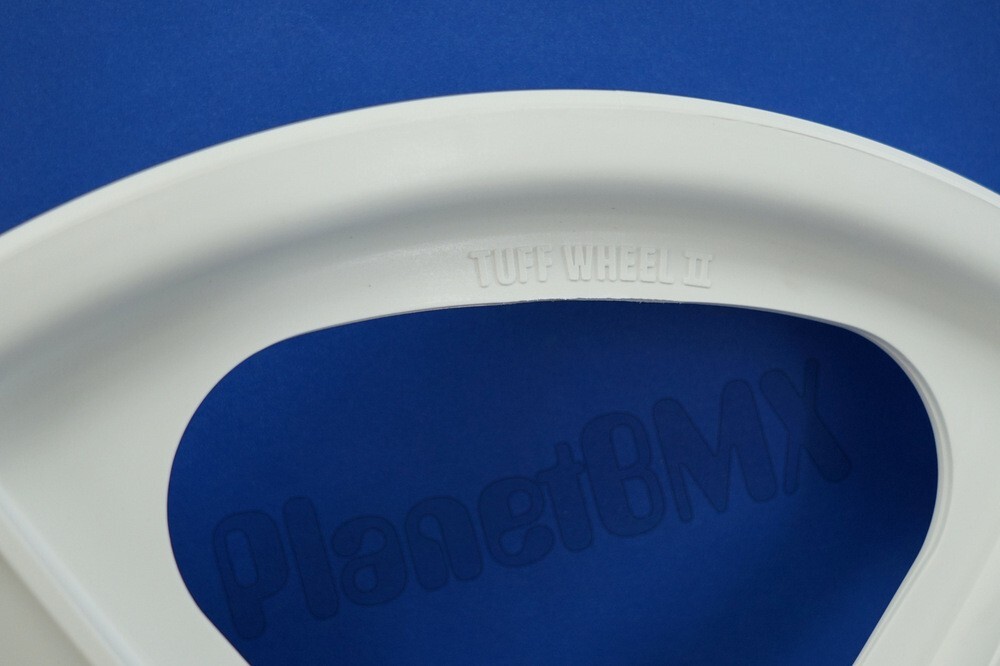 Skyway BMX 20" Tuff Wheels WHITE retro NEW wheelset sealed bearings 3/8 axles *