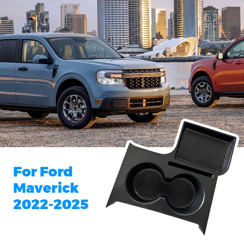 For Ford Maverick 2022-2025 Accessories Center Console Cup Holder Organizer Tray