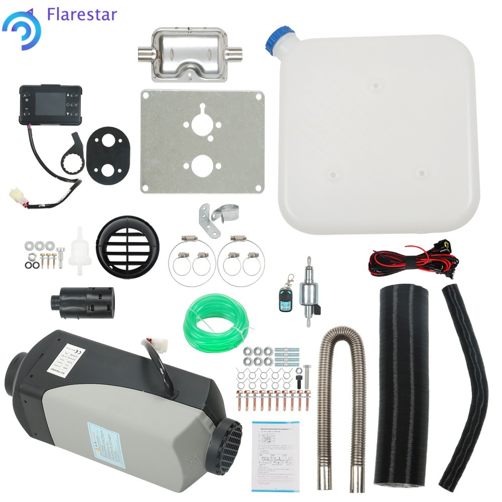 For Trucks Motor-Homes 5KW 10L Tank Air Diesel Heater 12V Diesel Parking Heater