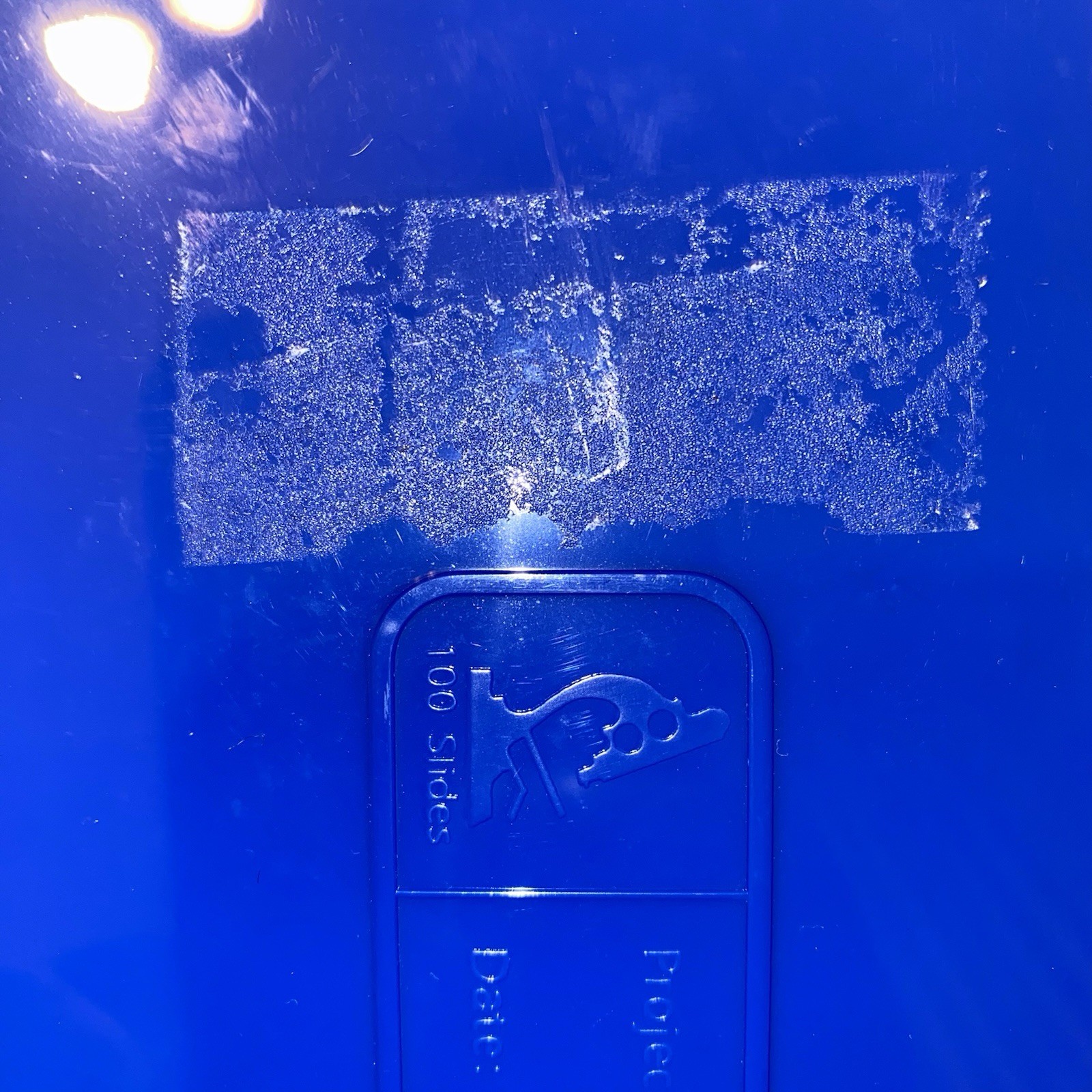 (10) Bundle Heathrow Scientific 100-Place Microscope Slide Boxes BLUE