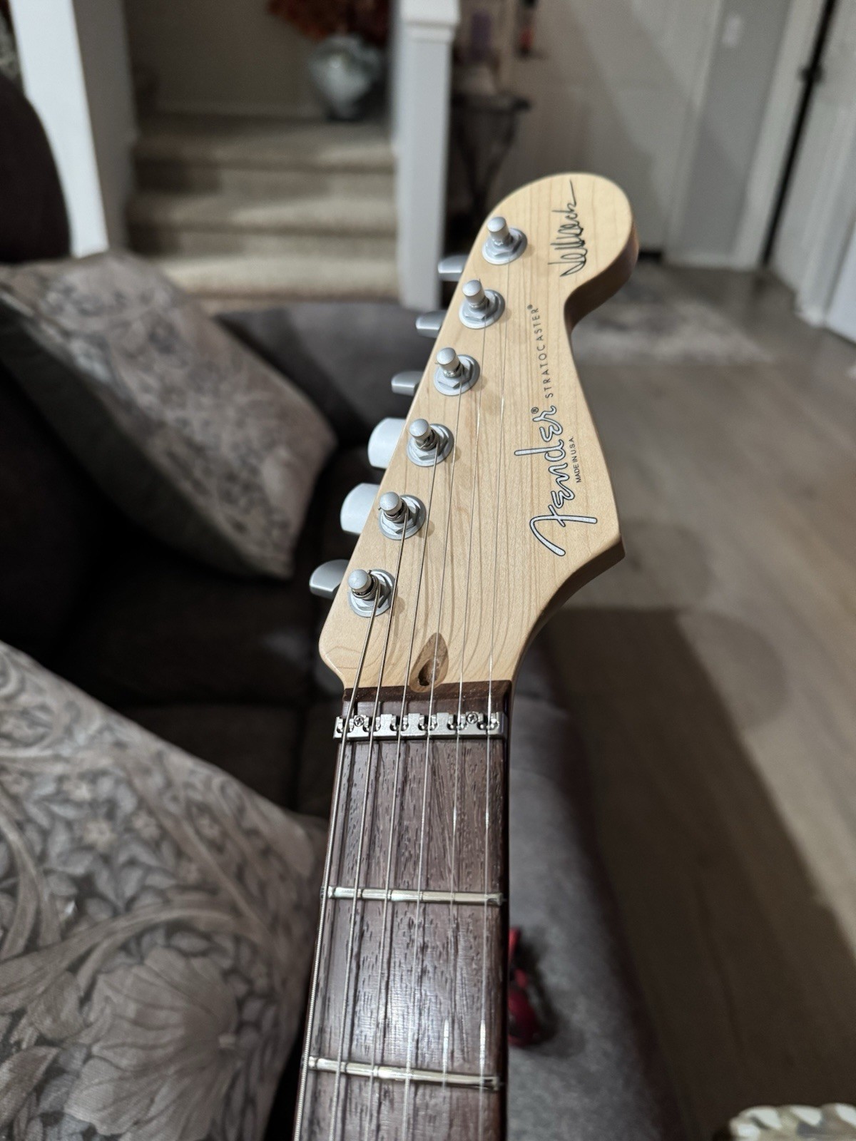 2016 Excellent Jeff Beck U.S. Fender Strat with Original Hardshell Case