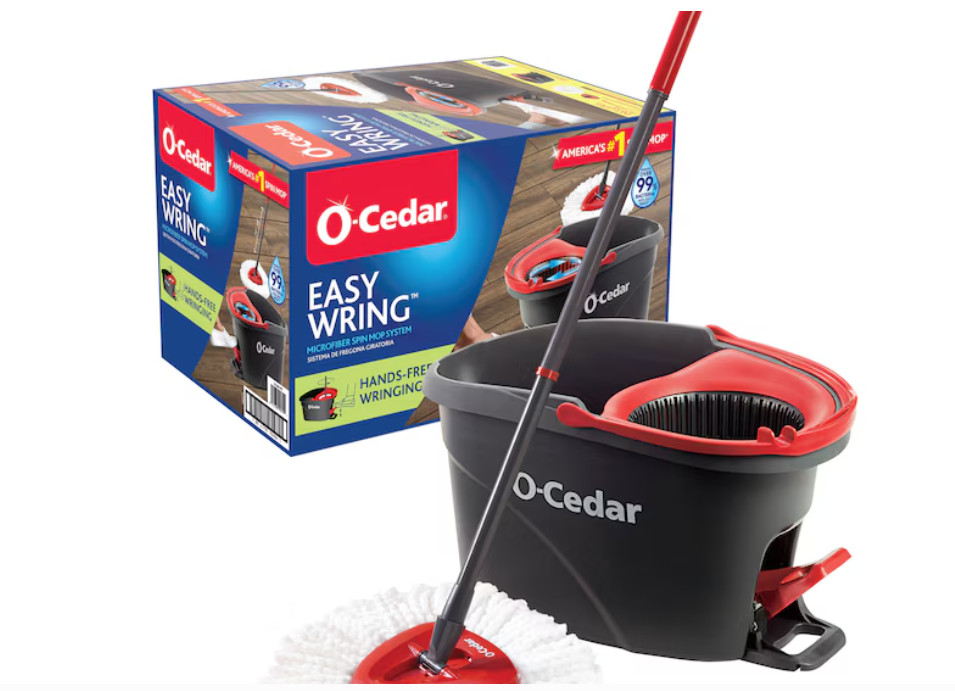 O-Cedar EasyWring  Spin Mop & Bucket System