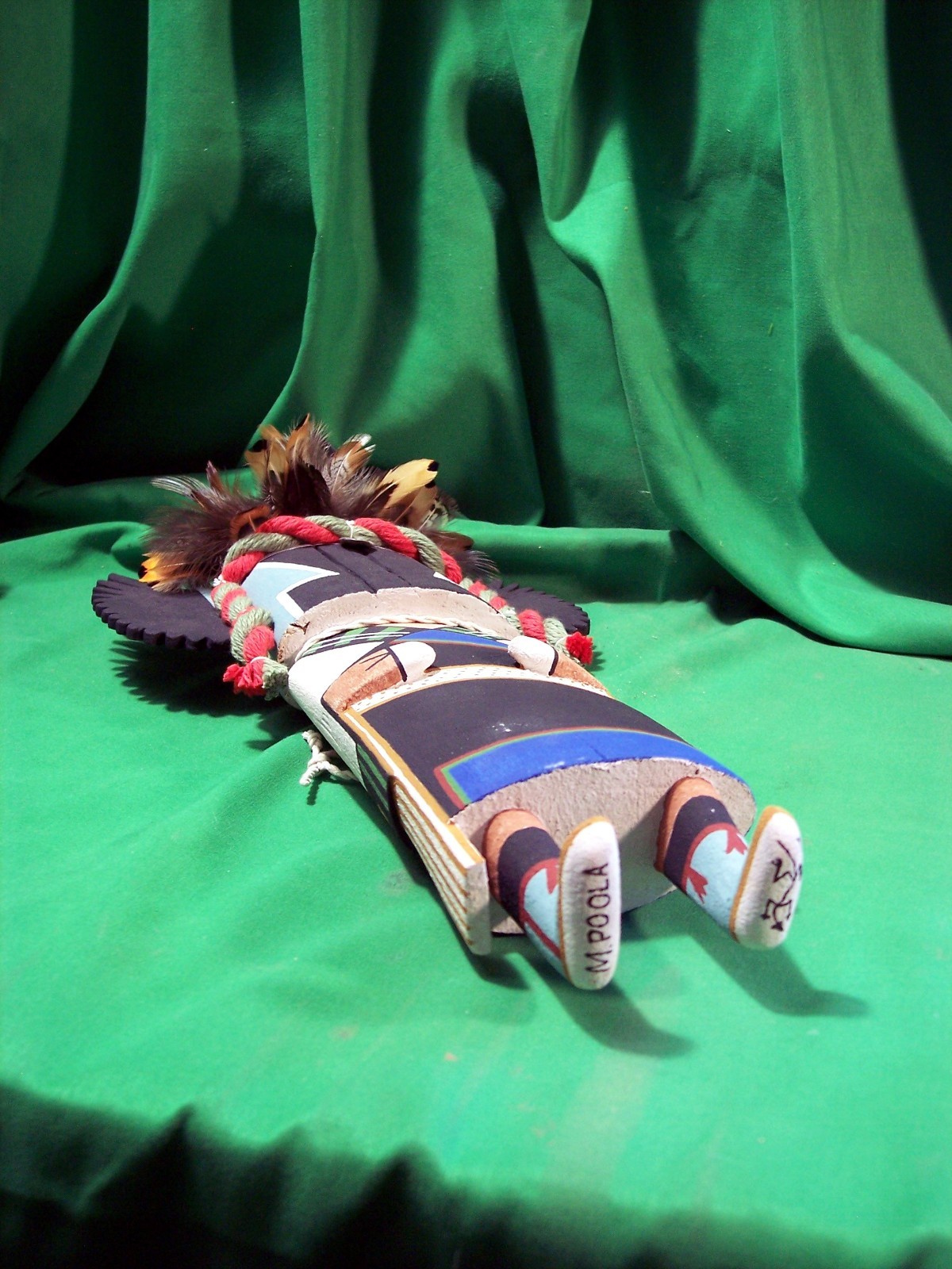 Hopi Kachina Doll - Crow Mother Kachina by Martin Poola - Old Style Beauty!