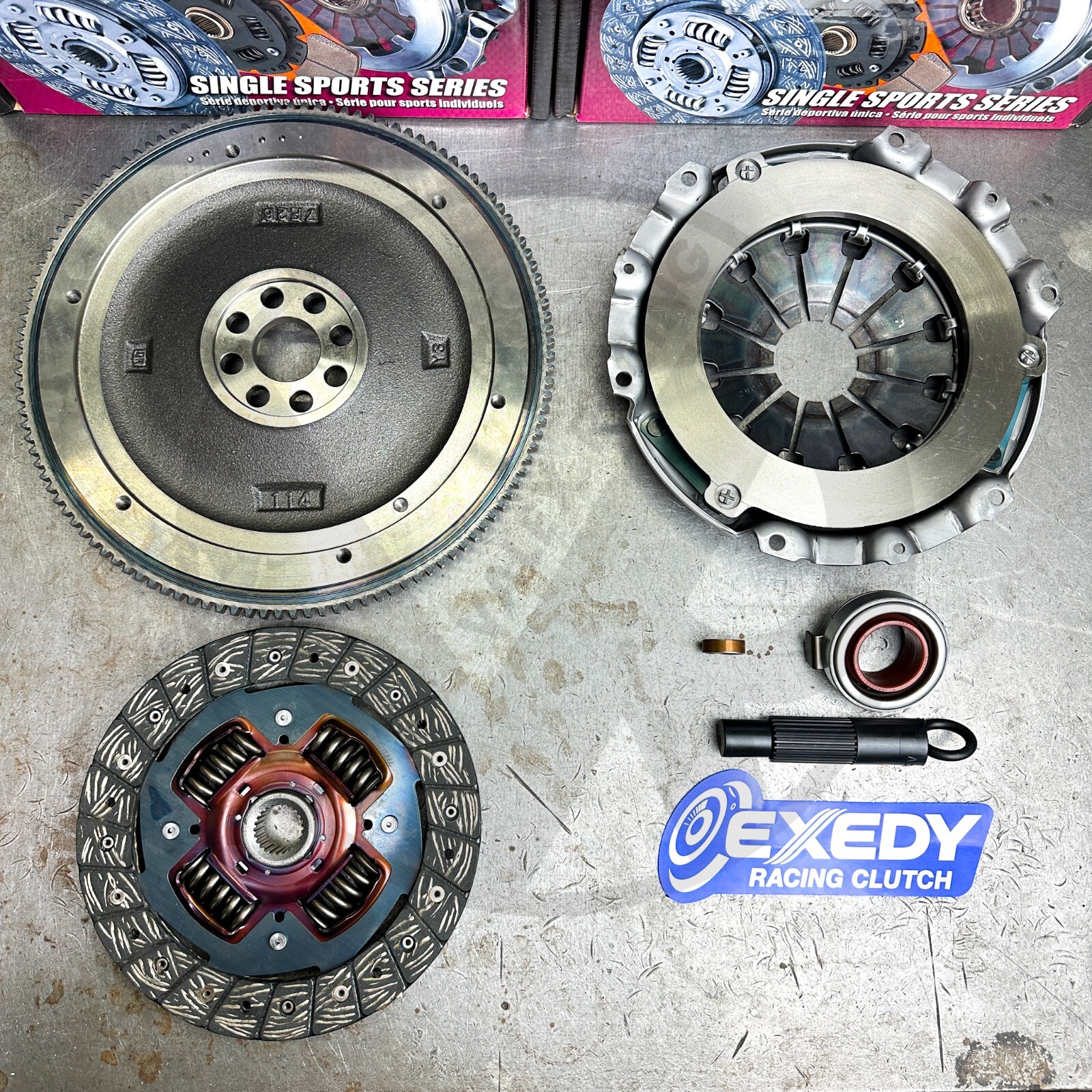 Exedy Stage 1 Clutch Disc OEM Pressure Plate OEM Flywheel for 2012-2015 Civic Si