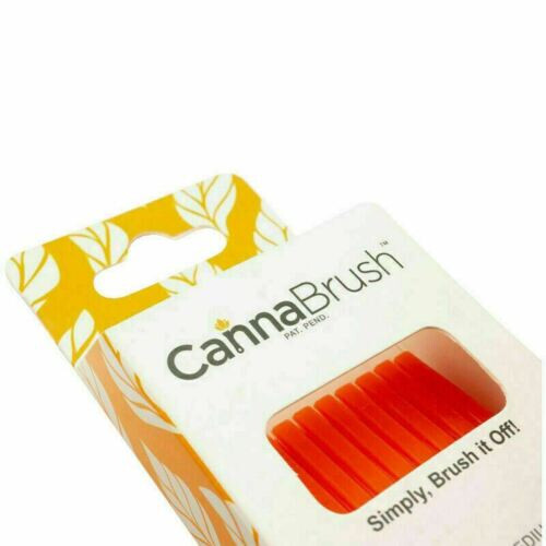 CannaBrush Trimming Brush Ergonomic Hand Brush for Leaf Removal FAST & EFFECTIVE