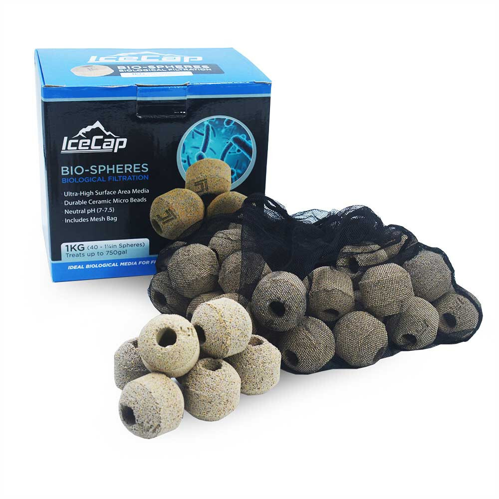 Bio-Sphere Biological Filter Media (1KG) - IceCap