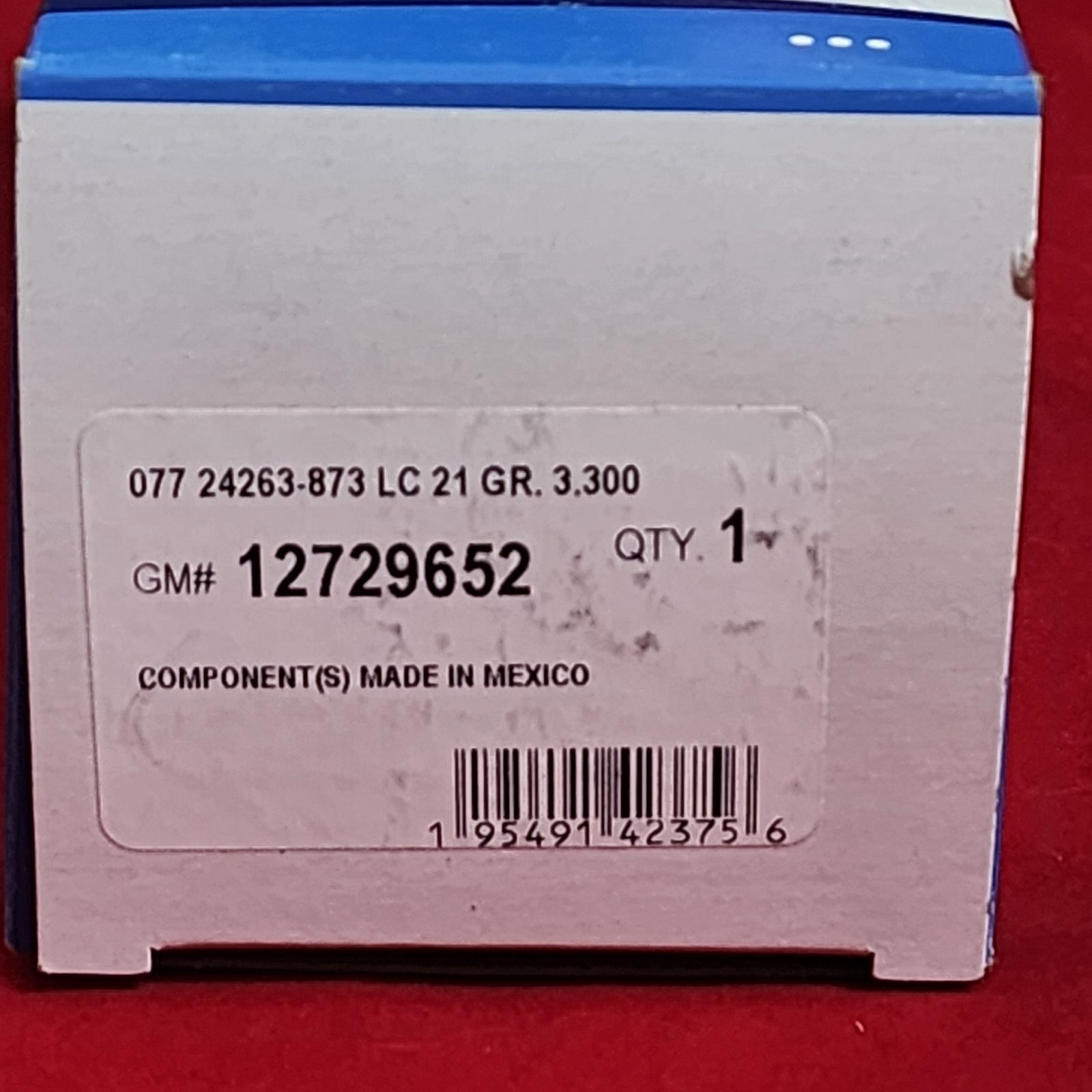 GM ACDelco LT4 Escalade V 6 mm stem 12729652 GDI fuel injectors, set of 8, NEW