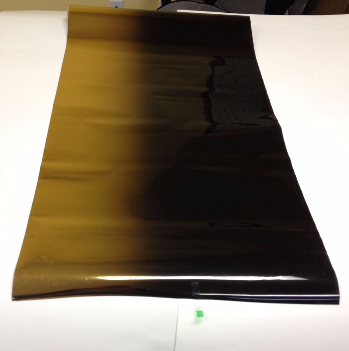 5% SOLAR MIRROR GOLD BLACK TOP WINDOW FILM TINT 20" X 10 FT  F-17