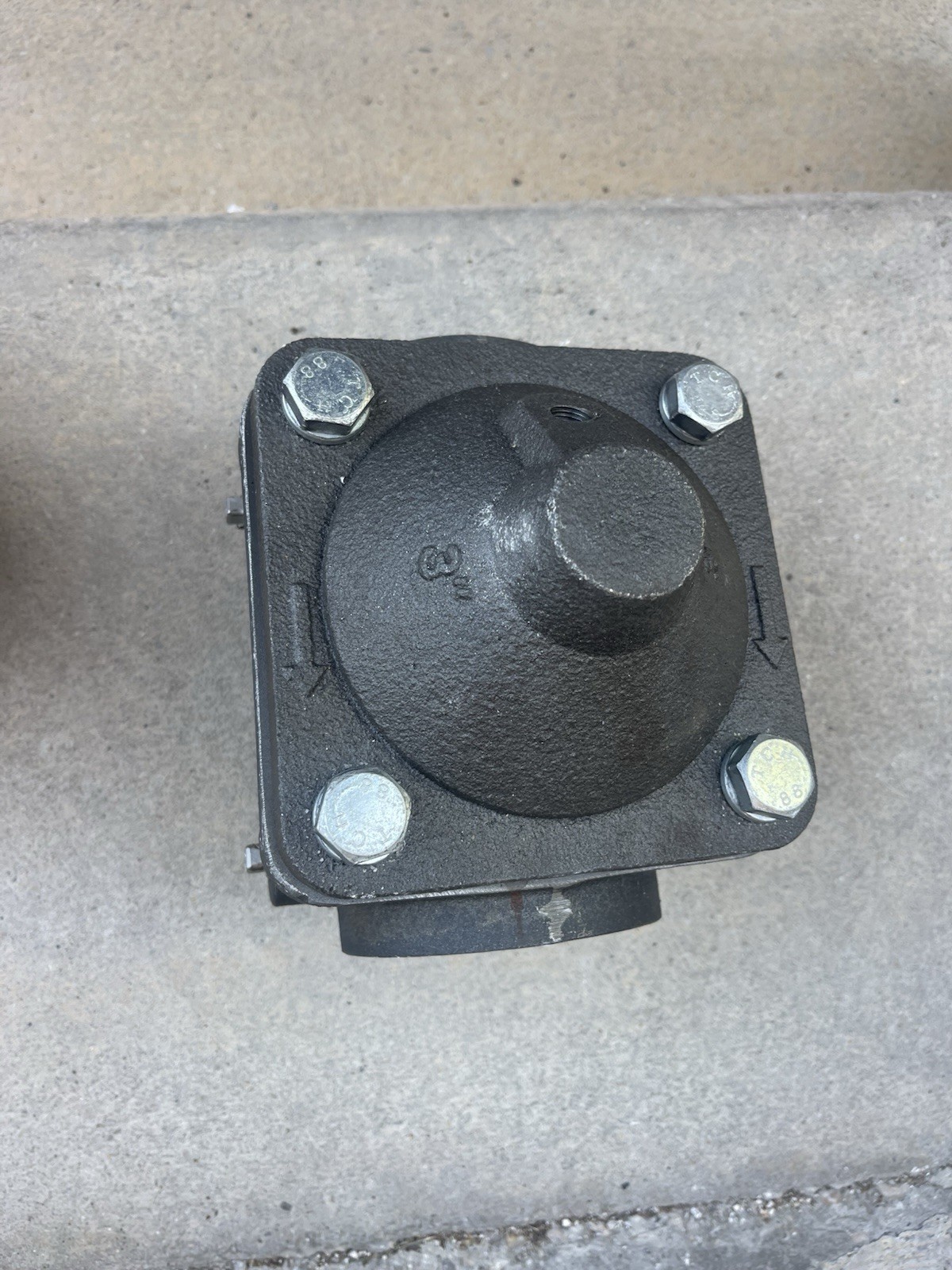 New Steel Craval300 Air Operated Threaded Inline Water Truck Valve 3″ NPT