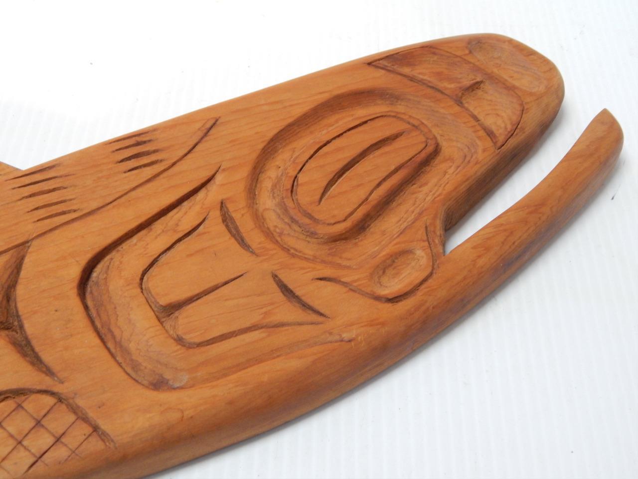 IMPORTANT " FREDA DIESING " HAIDA NW INDIAN WHALE CARVING MASTER CARVER