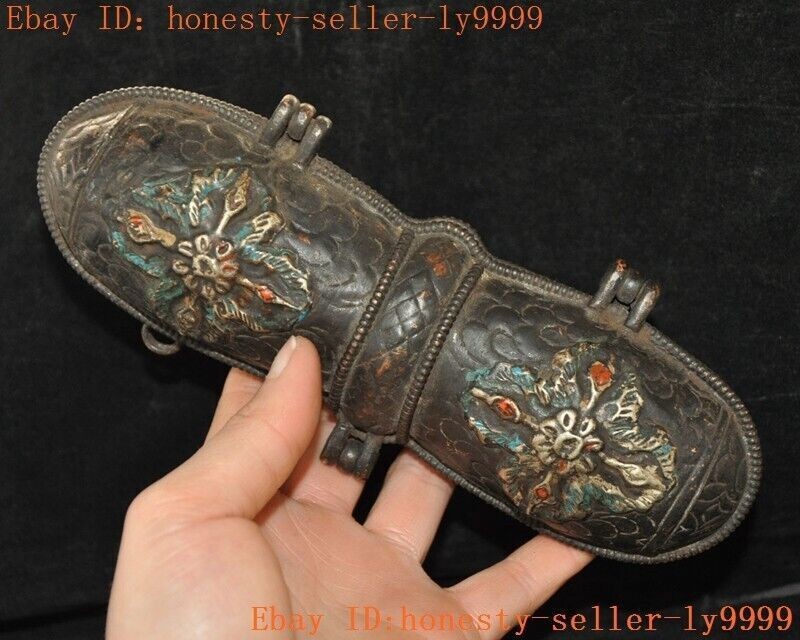 Tibetan Buddhism temple bronze Vajra Dorje Phurpa Exorcism Talisman