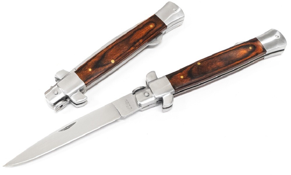 X-Large 10.5" Heavy Duty Lockback Stiletto Folding Knife by Rite Edge - NEW