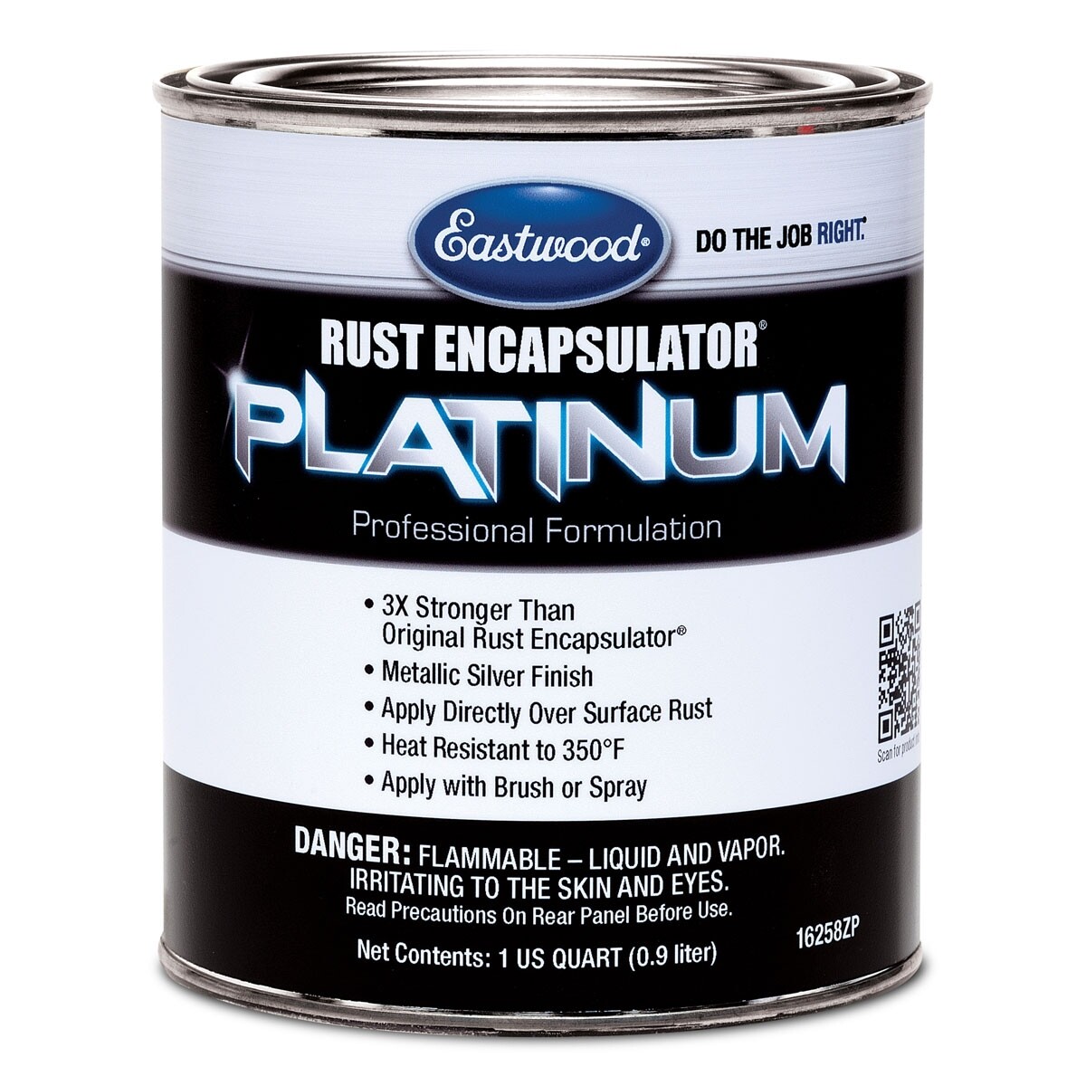 Eastwood Rust Encapsulator Platinum 1 Quart UV Resistant High-Tech Formula