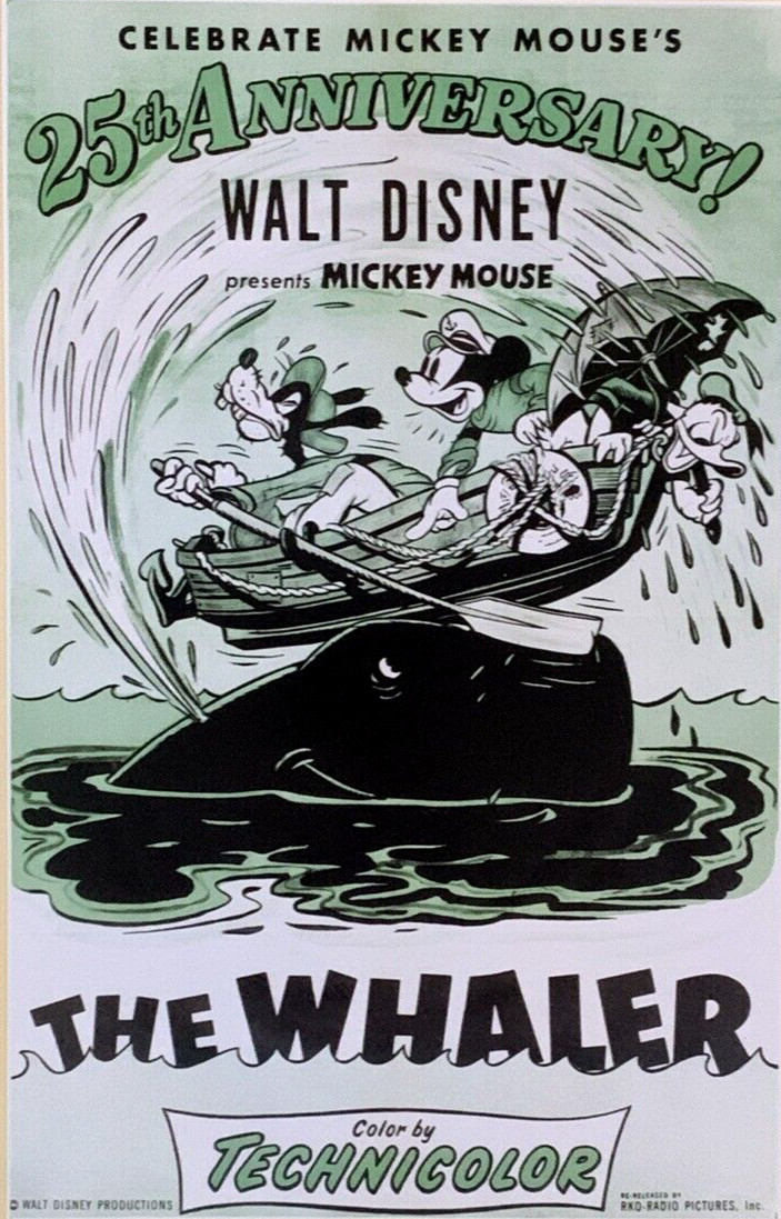 Goofy and Wilbur Movie Poster 1939 Walt Disney R.K.O. Radio Picture #0028