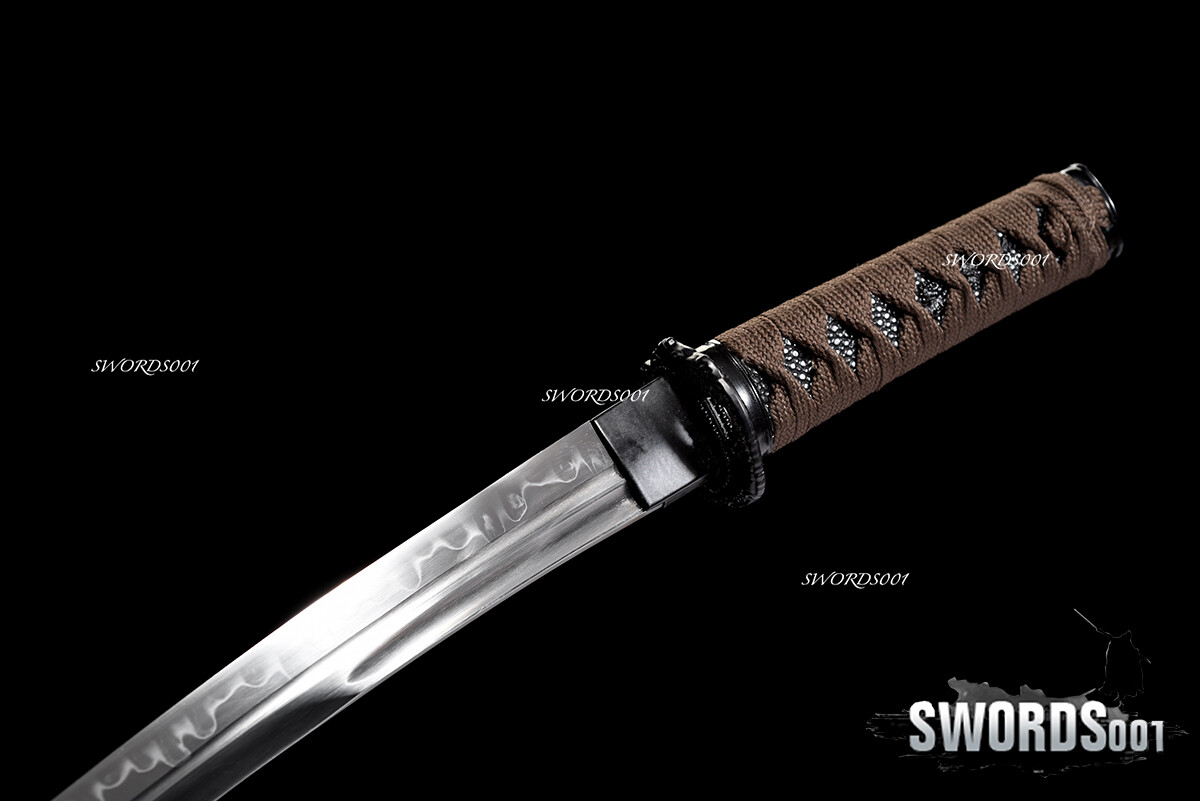 Self Defense Clay Tempered Sharp Knife Japanese Samurai Short Sword Tanto 20 In