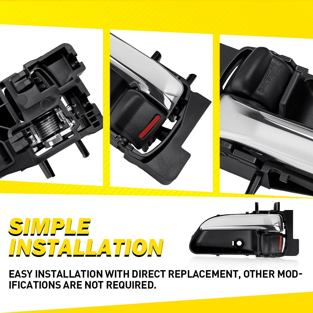 Front/Rear Left Interior Door Handle For 2003-2008 Subaru Forester 61051SA031ML