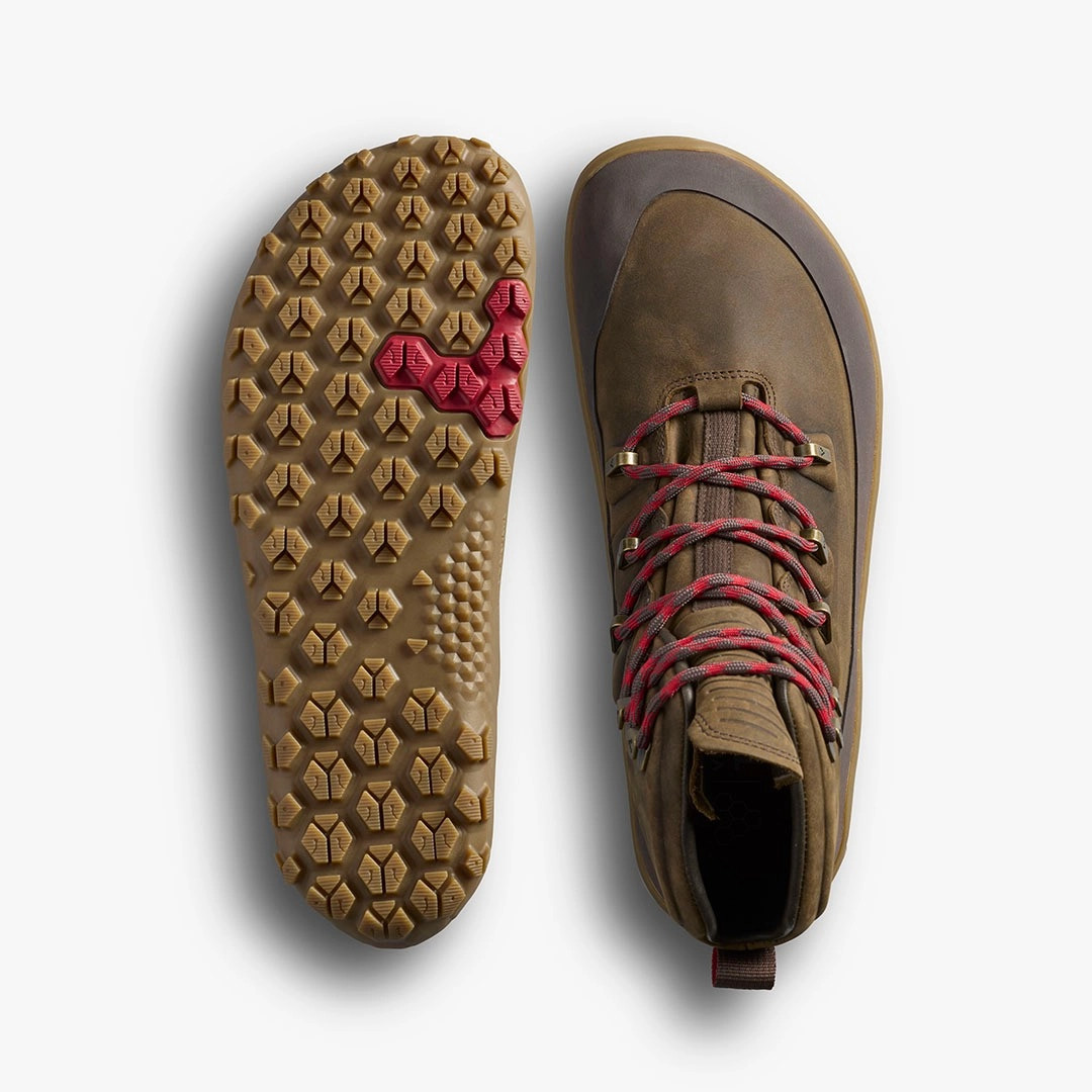 NEW Vivobarefoot Tracker Leather AT Womens in Bracken