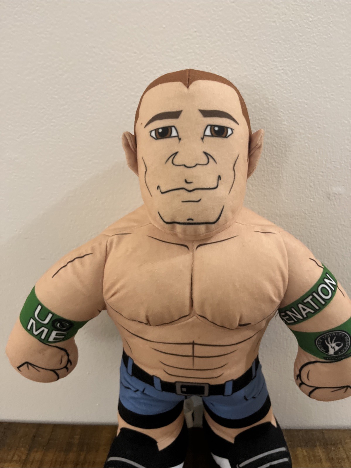 WWE John Cena Cenation Plush Figure Wrestling Brawlin Buddies Talking Pal 2012