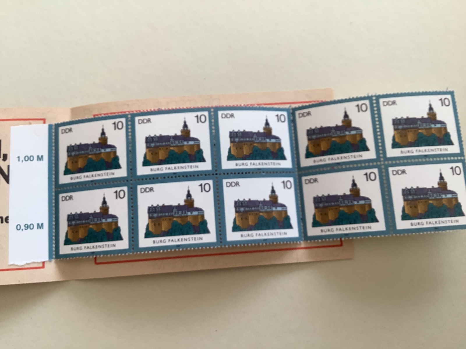 Germany DDR mint never hinged 1984 stamps booklet R49981