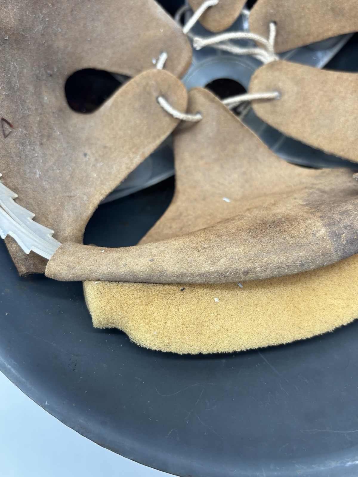 Vintage East German M56/76 Military Steel helmet