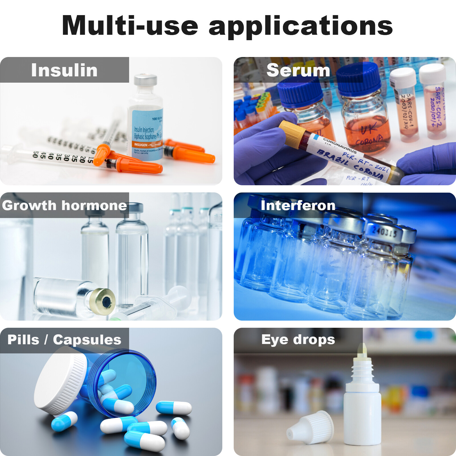 Insulin Cooler Travel Case for Vial, Upgraded Ice Pack, Diabetic Medicine Cooler