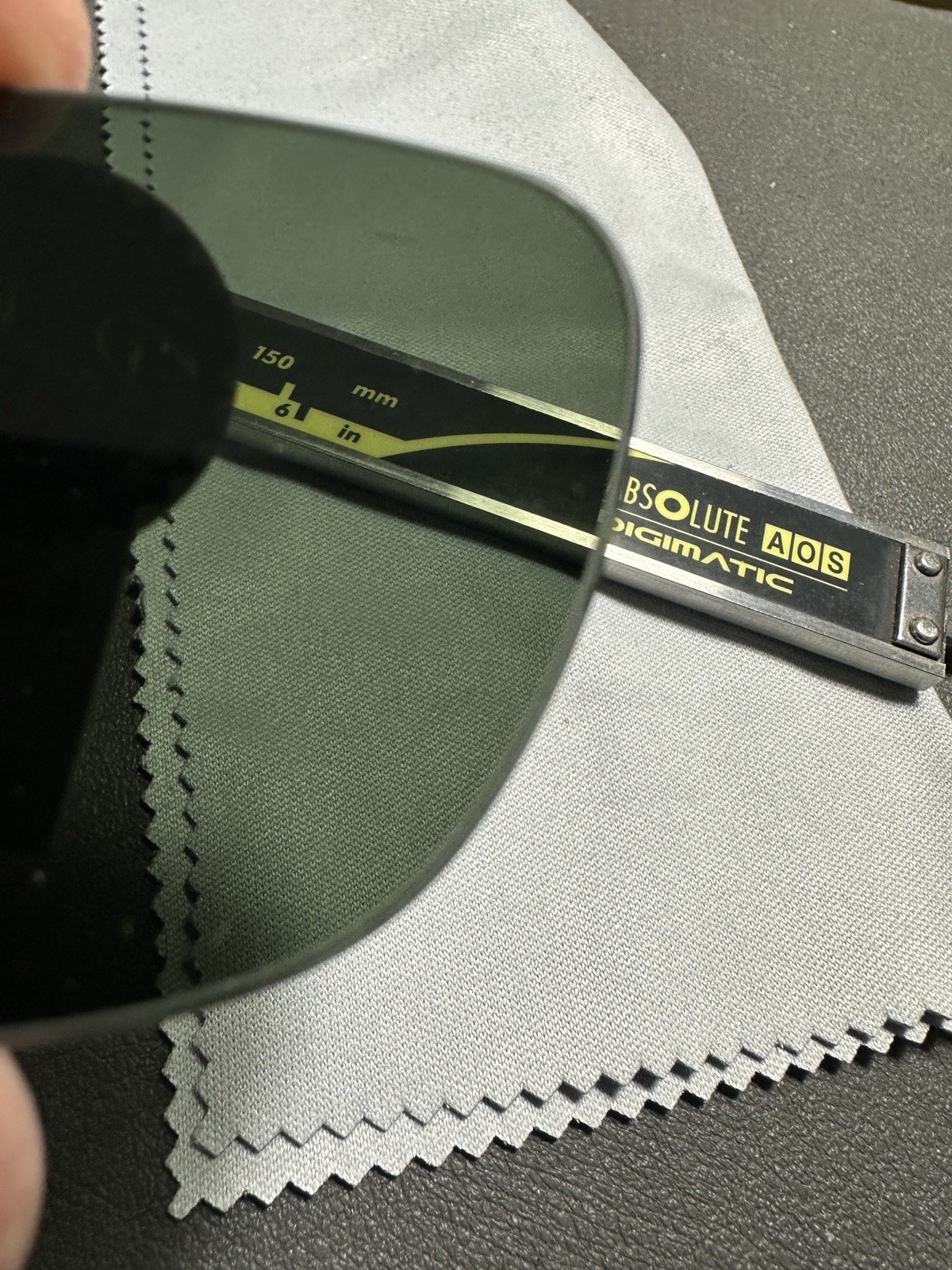 Ray-Ban OEM Authentic G-15 Green Glass Replacement Lenses 41mm x 49mm