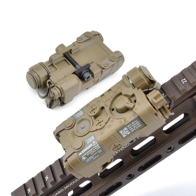 WADSN Tactical NGAL Green Blue Red Laser White LED Strobe Airsoft Aiming Sight