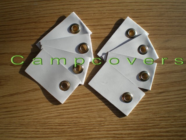 REI Kingdom 8 Tyvek Ground Sheet Tent Footprint KIT w/ 8 Grommet Tabs