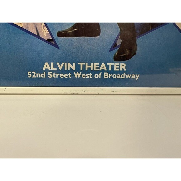 Donny Osmond Little Johnny Jones Broadway Musical Poster Framed Alvin Theater