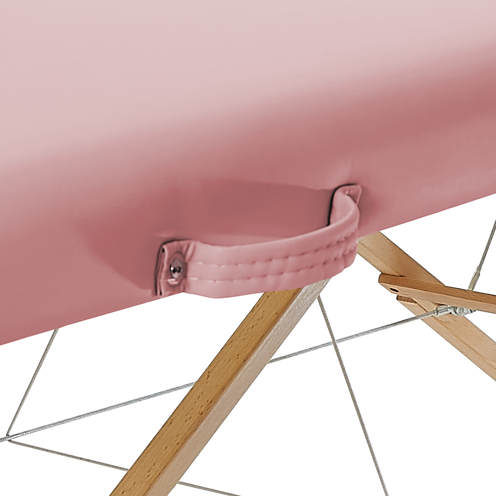 Basic Portable Folding Massage Table - Pink