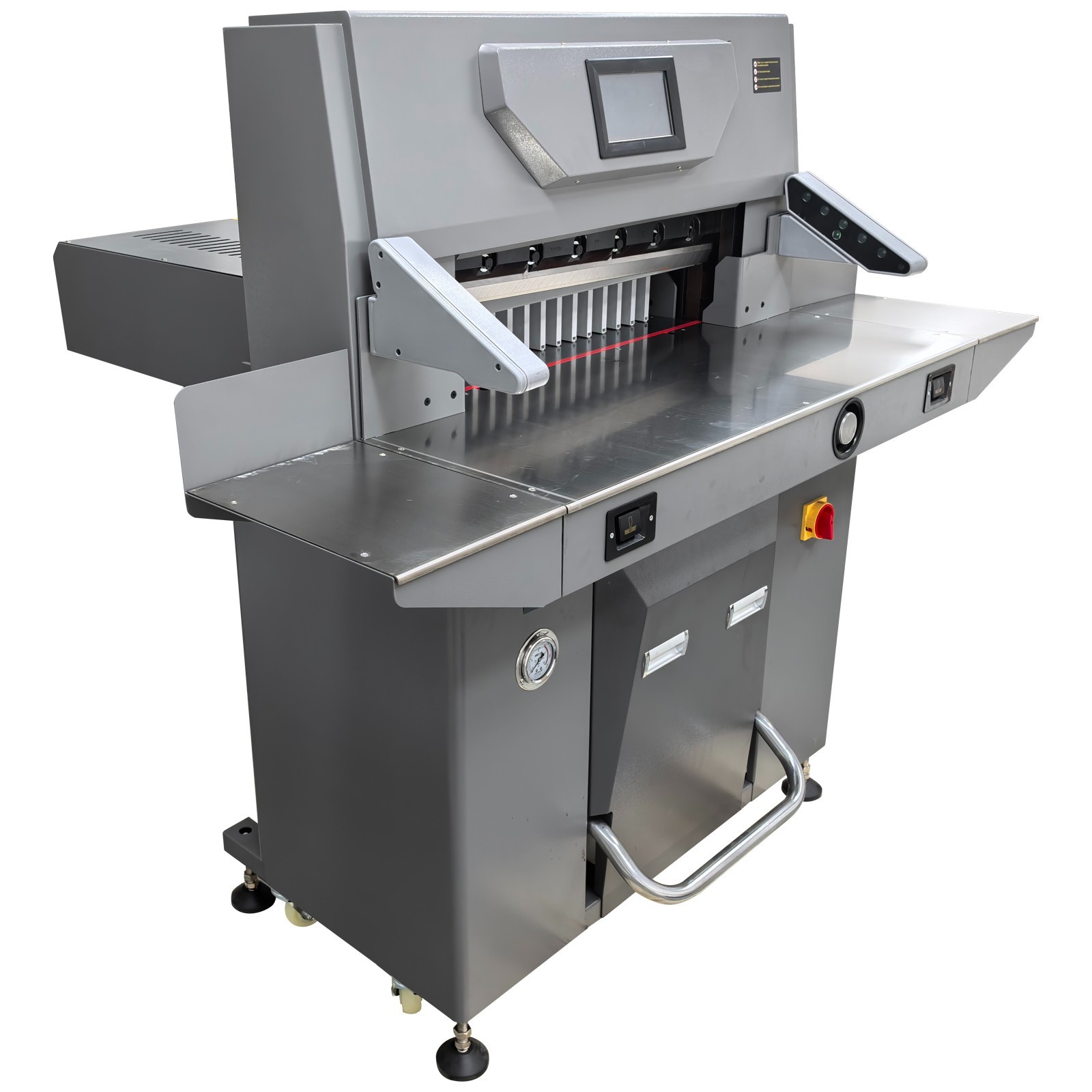 220V 26.38 in Programmable Electric Hydraulic Paper Cutter 3.94 in Thickness