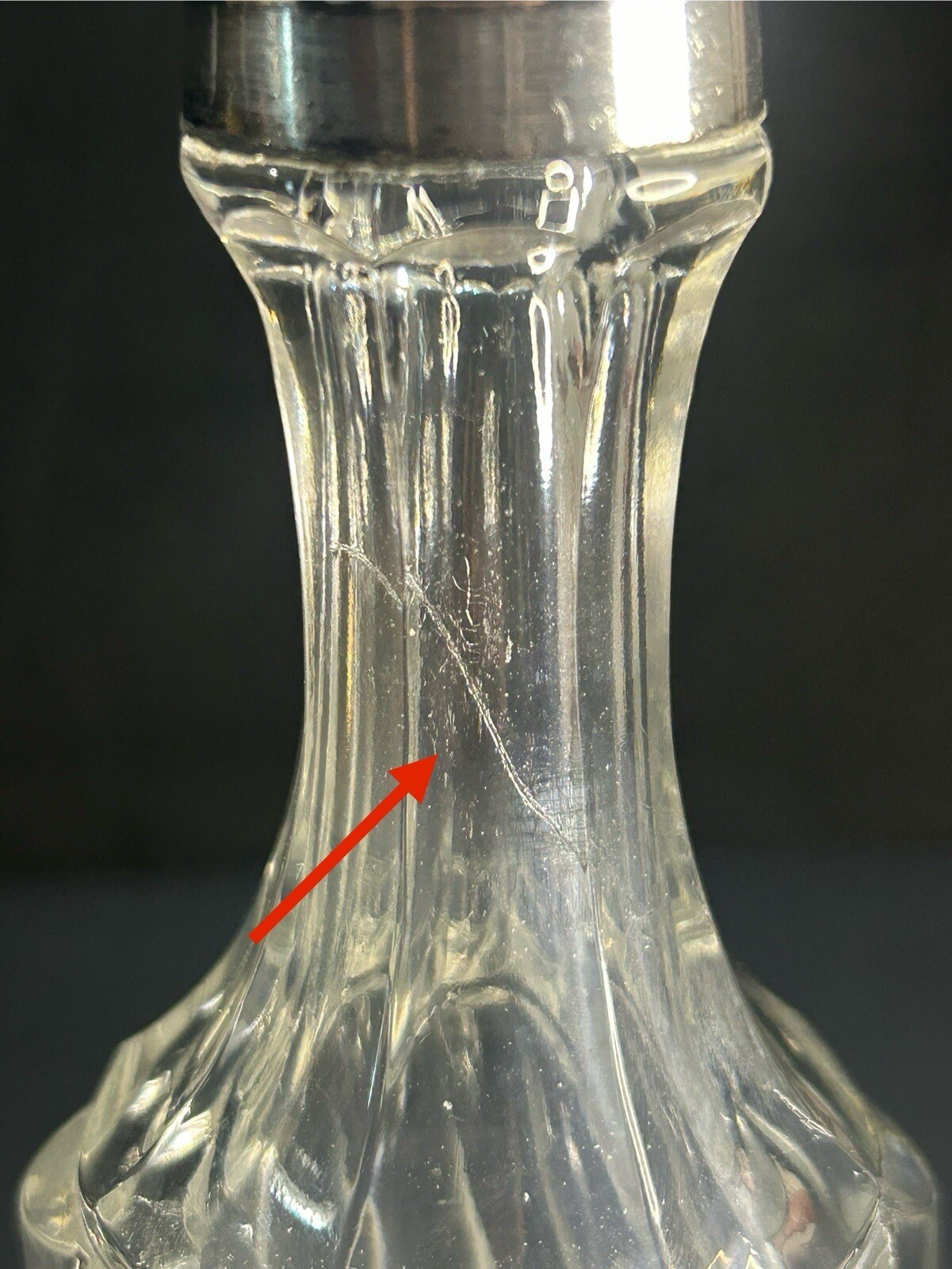 RARE Antique Manganese Glass Cruet Set Meriden Quadruple Plate Caddy c1900 READ