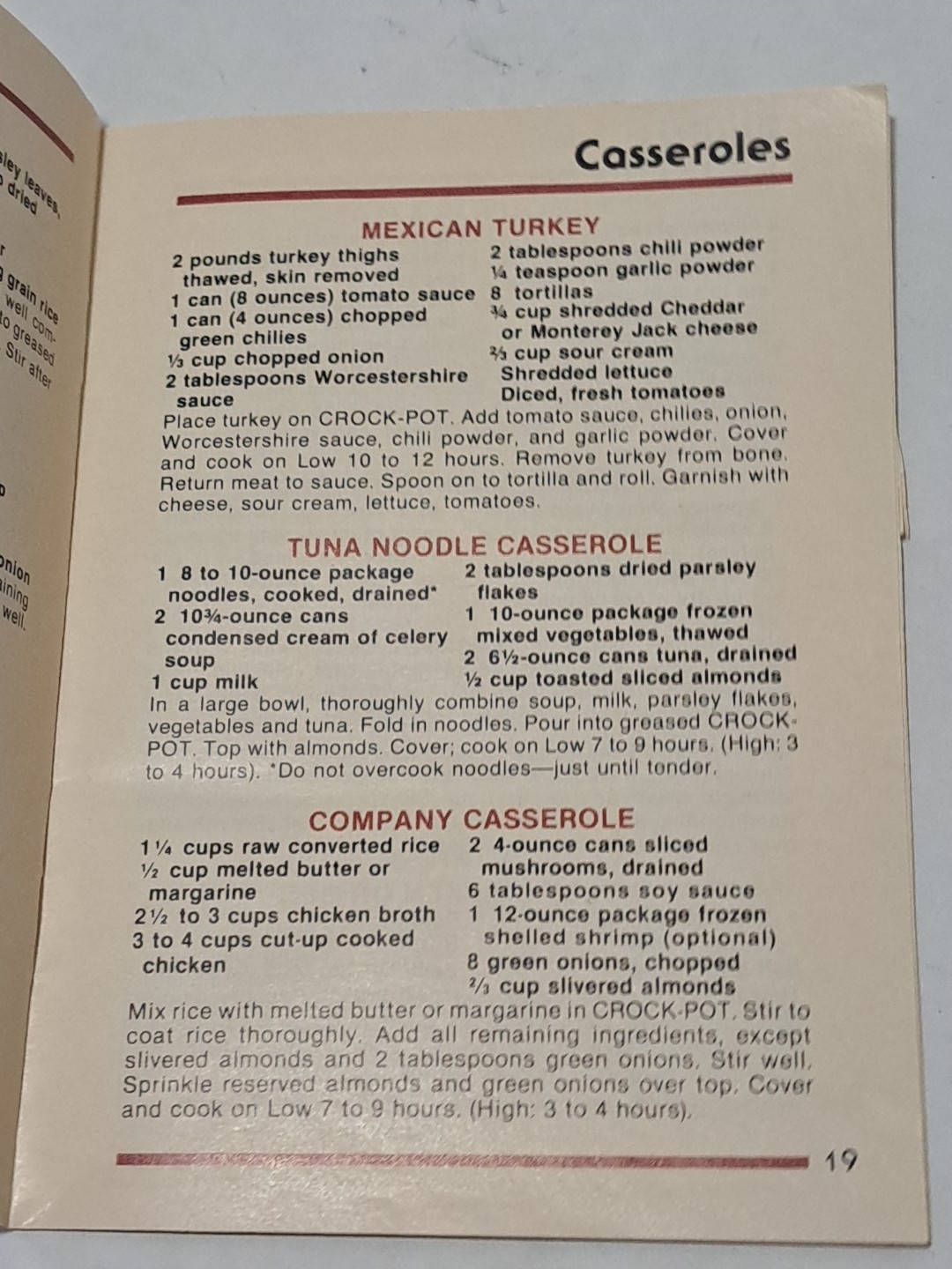 Vtg Rival Crock-Pot Stoneware Slow Cooker Instruction Manual & Recipes #3150